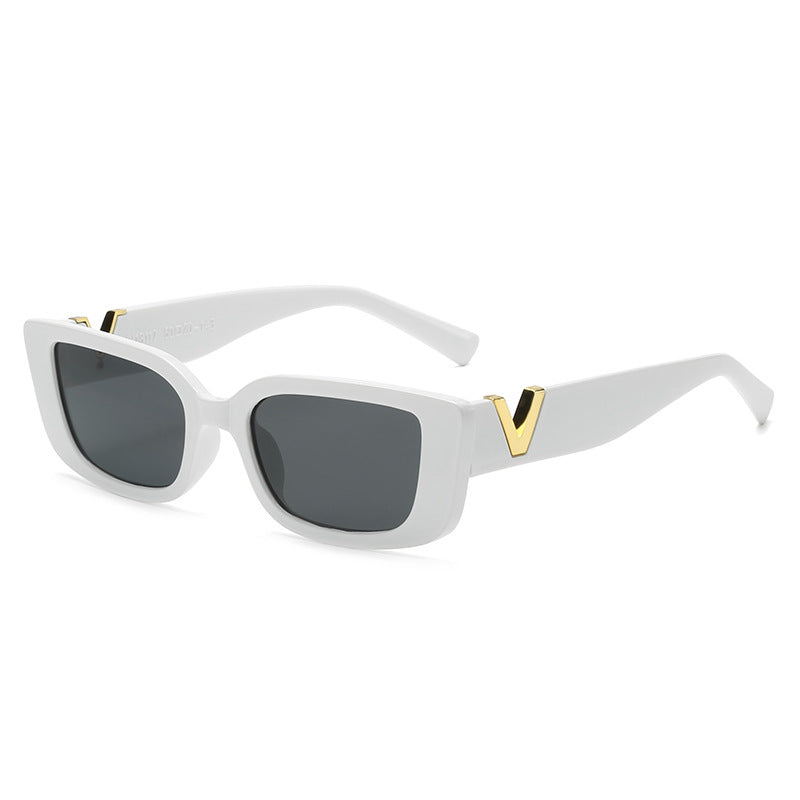 Damen modische Sonnenbrille mit trendigem Leopardenmuster und robustem Rahmen Karnz