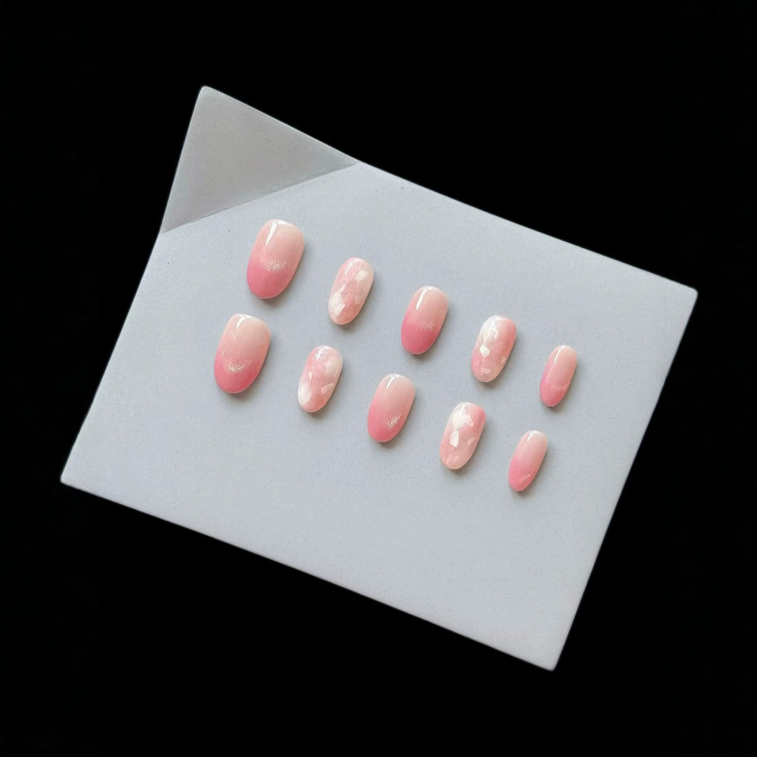 Künstlerisches Ombre Press-On Nagel Set  1791774038