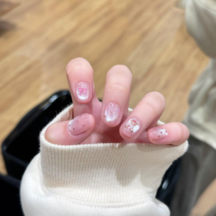 Künstliche Nail Art Spitzen mit Romantischen Motiven Karnz