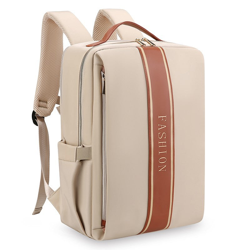 Stylischer strukturierter Laptop-Rucksack Karnz