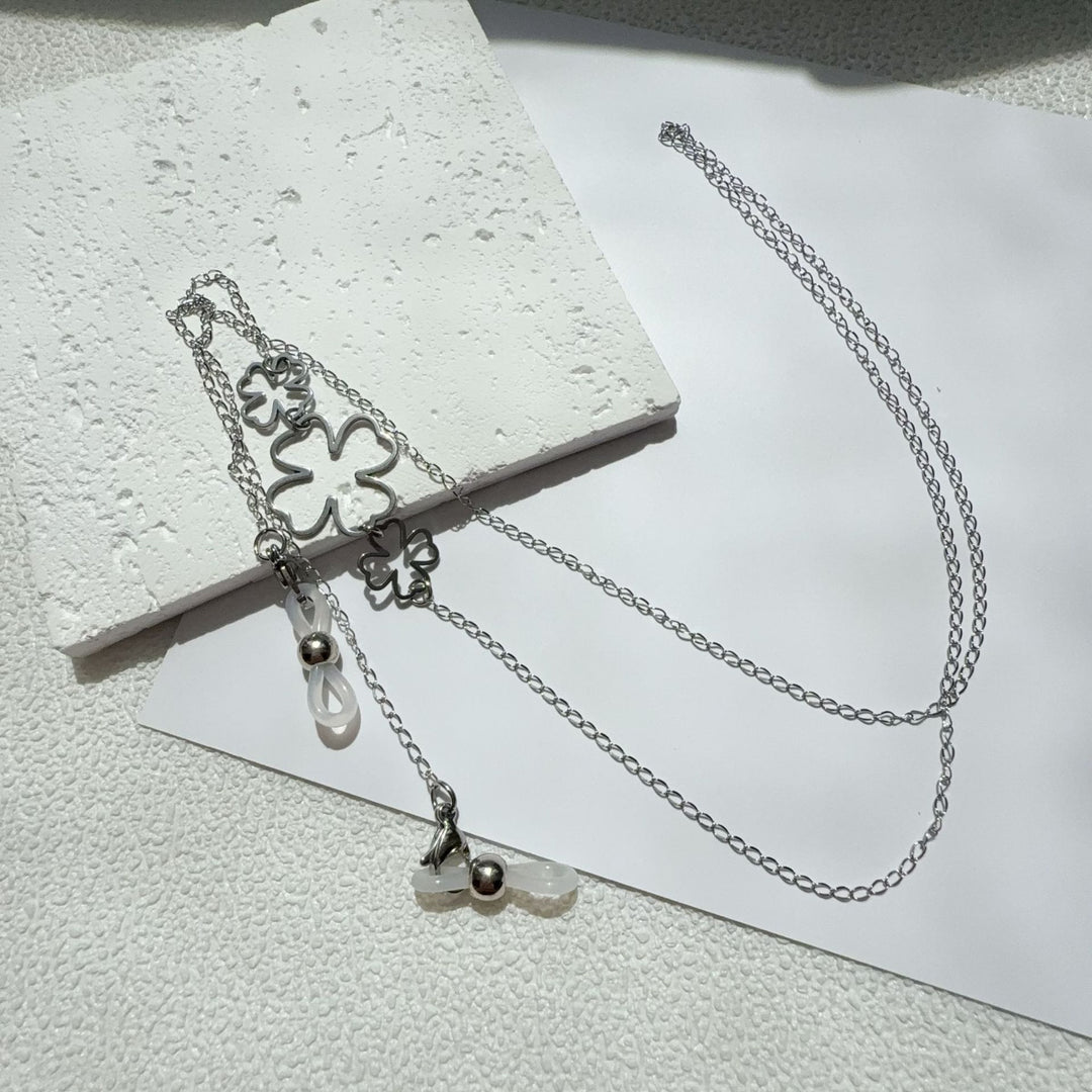Bohemian Floral Anhänger Necklace Karnz