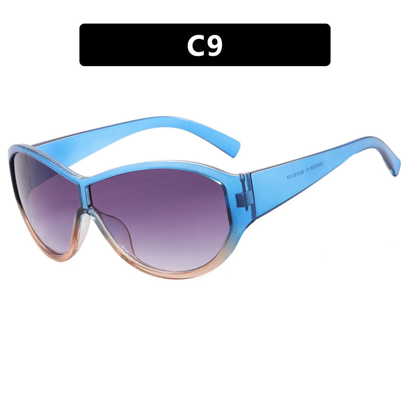 Damen Sportliche Sonnenbrille mit ergonomischem Design und UV-Schutz Karnz