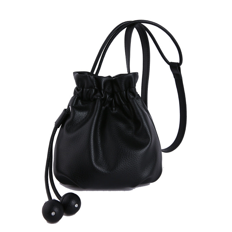 WoStylish Drawstring Bucket Handtasche Karnz