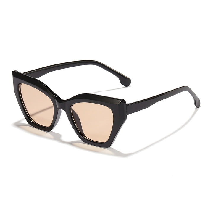 Damen modische Sonnenbrille mit elegantem Cat-Eye-Design und strapazierfähigem Rahmen Karnz