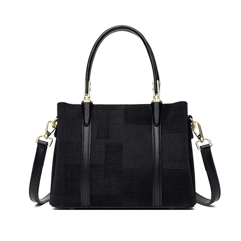 Strukturierte Handtasche Karnz