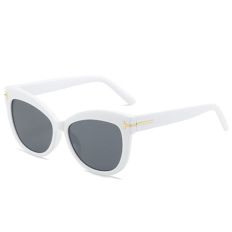 Chic Oversized Katzenaugen-Sonnenbrille Karnz