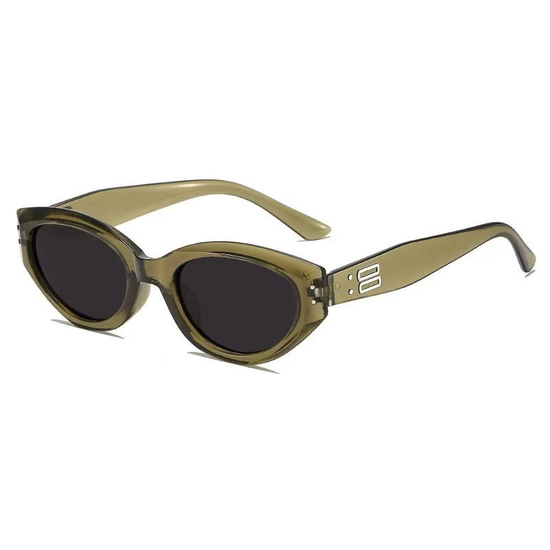 Moderne quadratische Sonnenbrille Karnz
