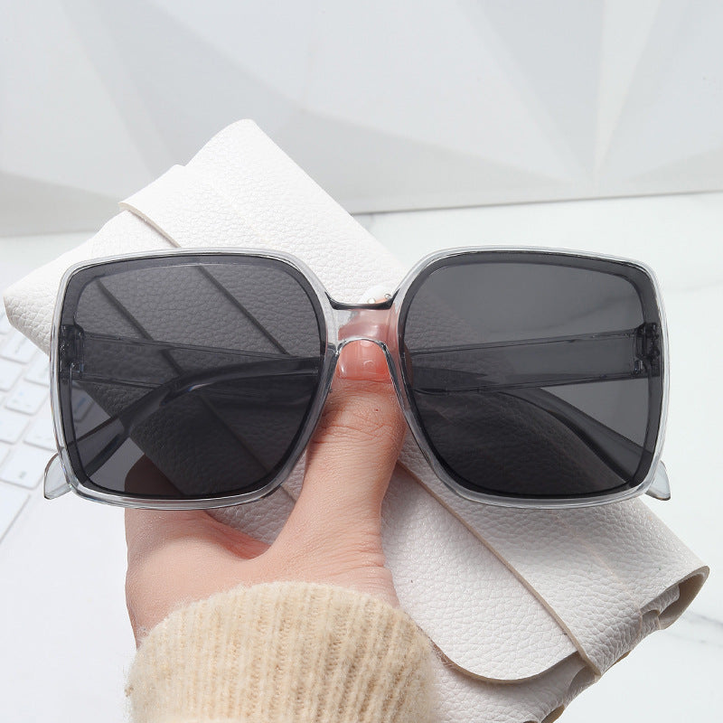Damen oversized Sonnenbrille im modernen Schildpatt-Design Karnz