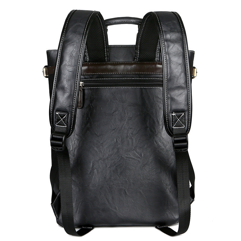 Eleganter Laptop-Rucksack mit Hochwertigem Kunstleder-Beschichtung Karnz