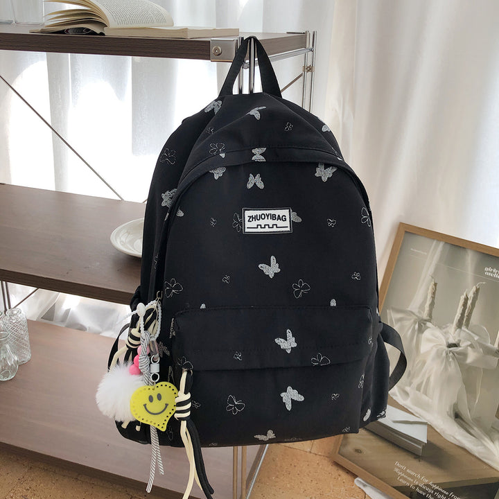 Schmetterlingsdruck Casual Rucksack Karnz