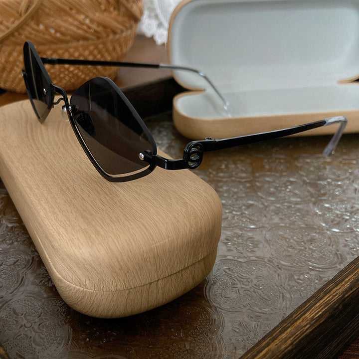 Modische Retro-Sonnenbrille Im Geometrischen Design Karnz