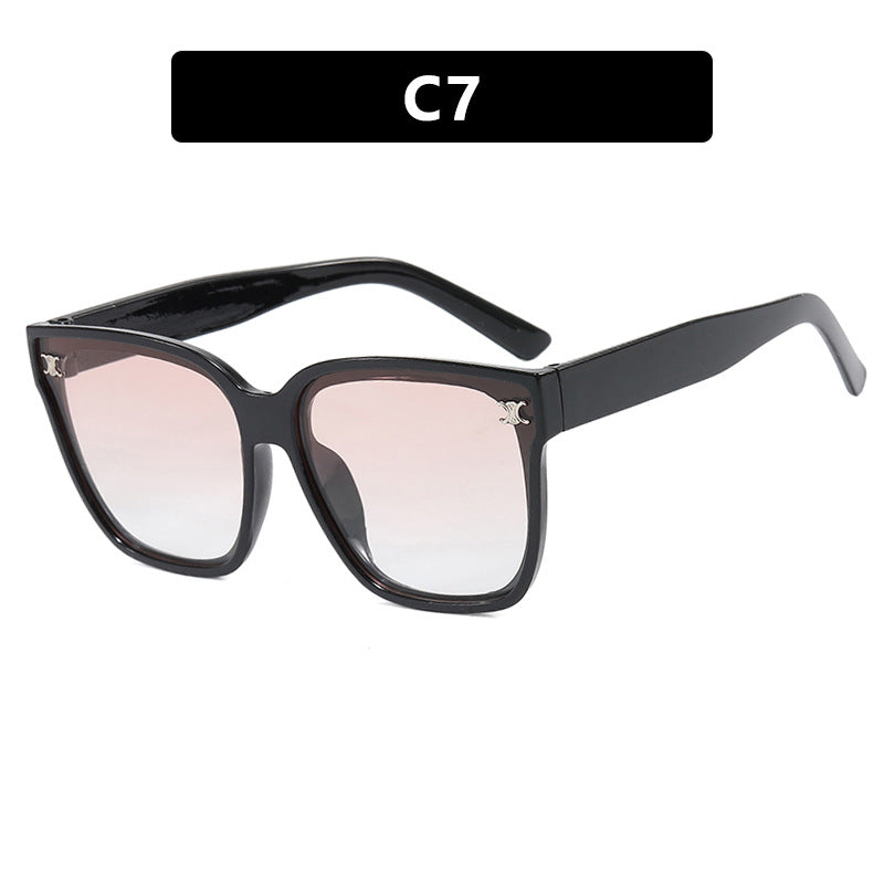 Damen modische quadratische Sonnenbrille mit hochwertigen, farbwechselnden Gläsern Karnz