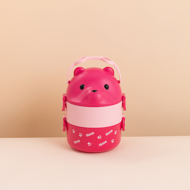 Süße tierische Bento-Lunchbox