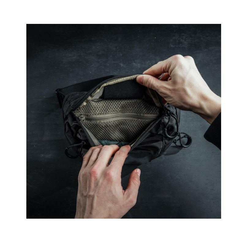 Praktische Bauchtasche mit Mehreren Fächern Karnz