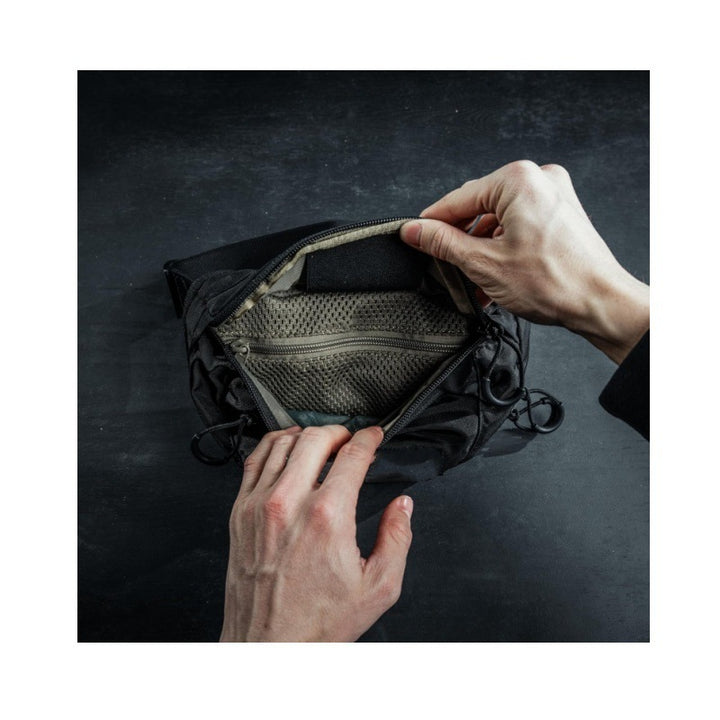 Praktische Bauchtasche mit Mehreren Fächern Karnz