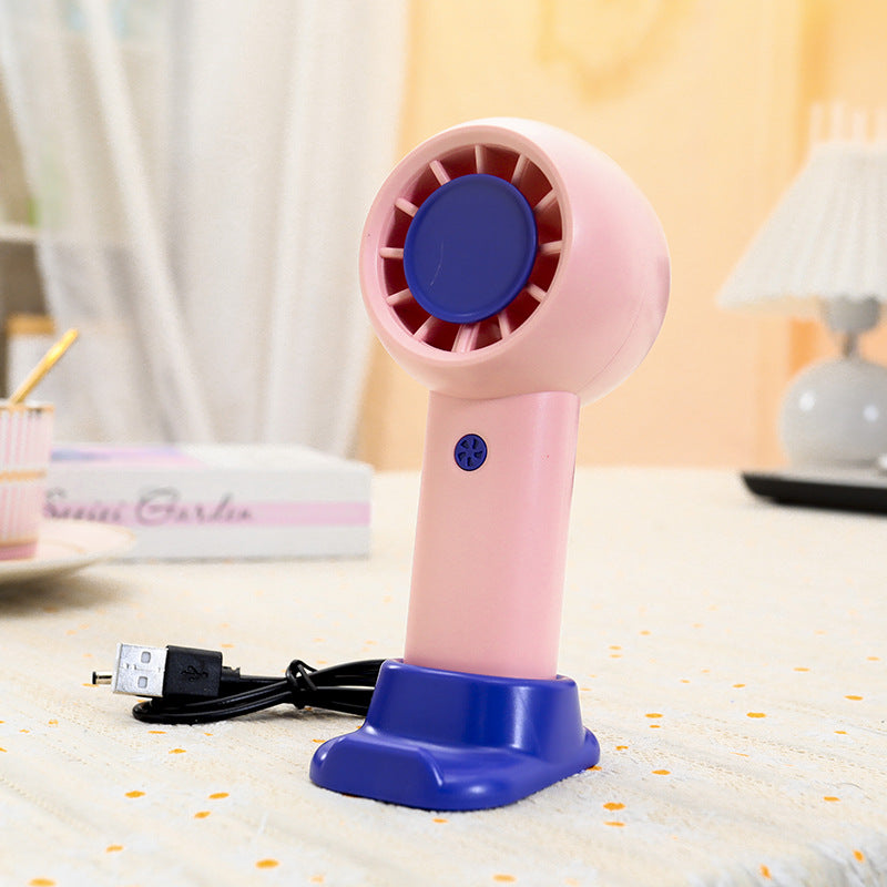 Damen Tragbarer USB Tischventilator mit platzsparendem Design und mehreren Geschwindigkeitsstufen Karnz