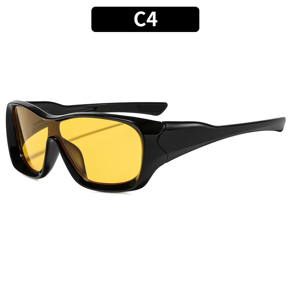 Sleek Sport Shield Sonnenbrille