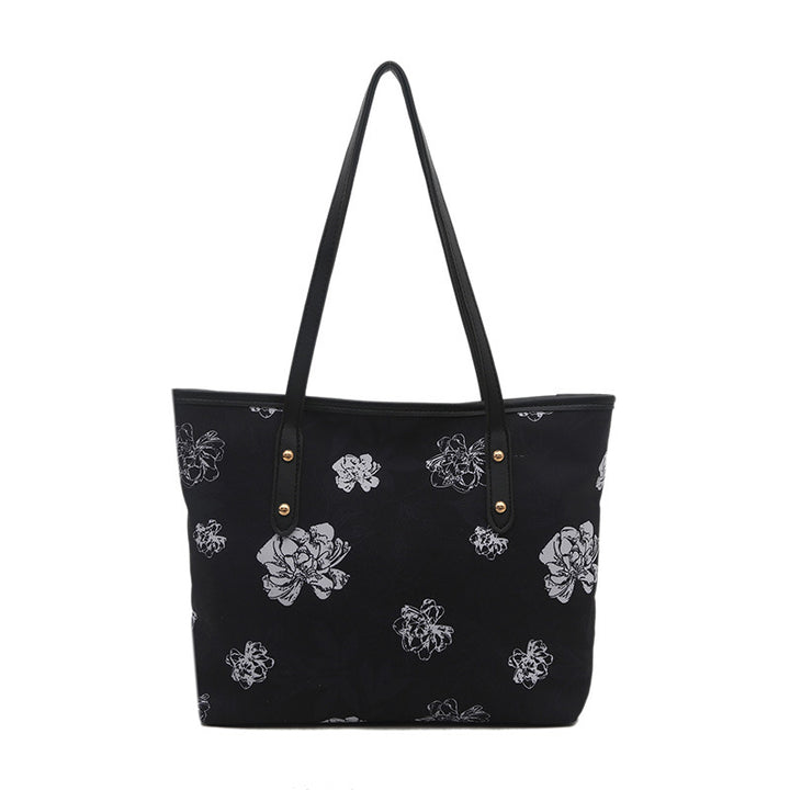 Blumenmuster Tote Bag Karnz