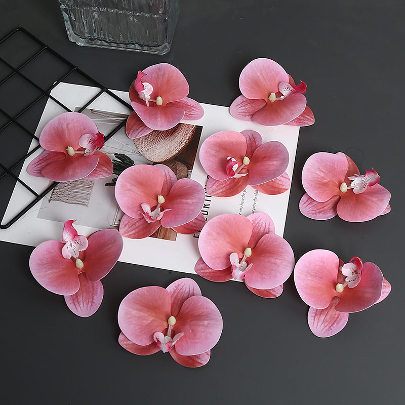 Dekoratives Orchideenblatt für die Wohnkultur展示
