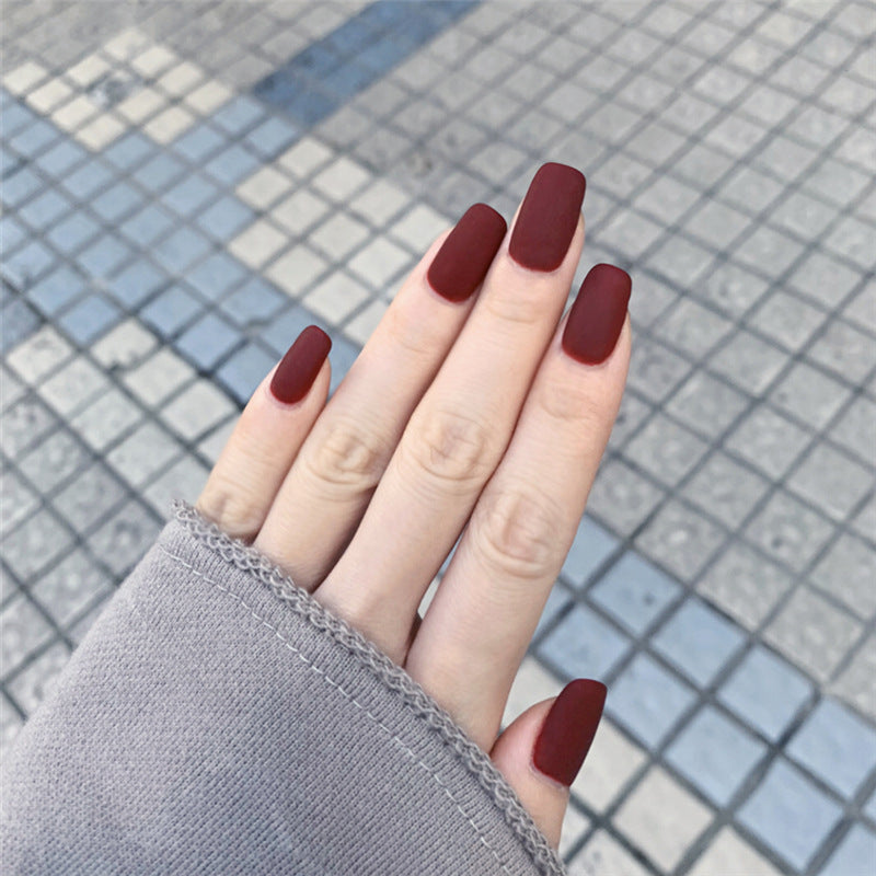 Matte Finish Nagelverlängerungen  1791776951