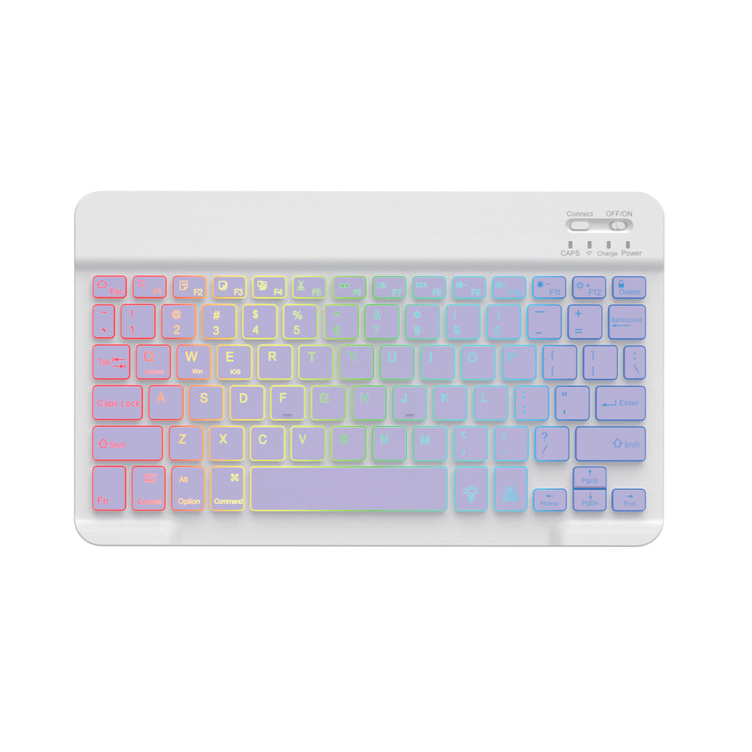 Rgb Hintergrundbeleuchtete Bluetooth-Tastatur Karnz