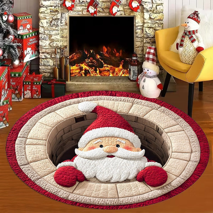 Weihnachtsmann Themenbereich Teppich