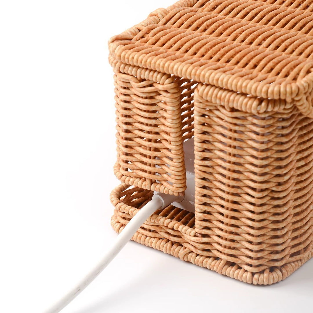 Aufbewahrungskiste Aus Geflochtenem Rattan Karnz
