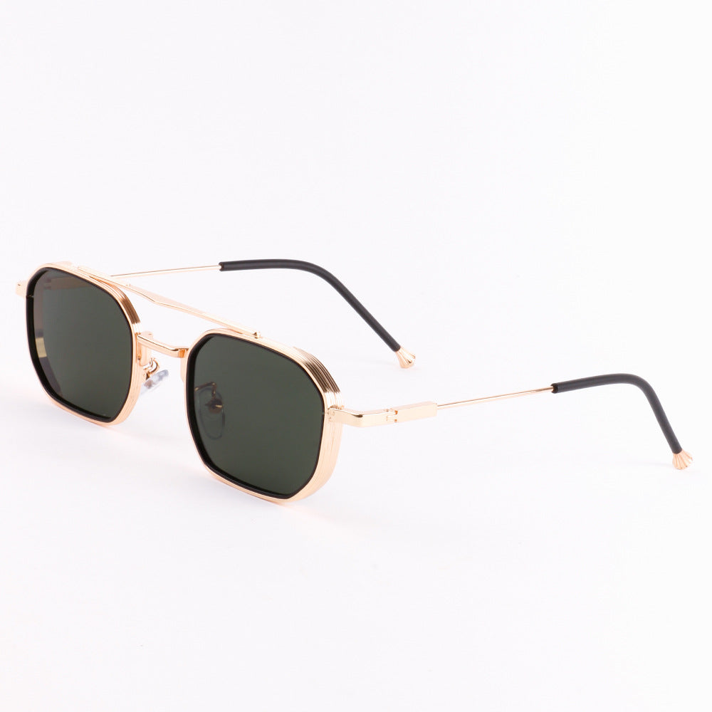 Damen Sonnenbrille mit elegantem, geometrischem Design und hochwertigen Gläsern Karnz