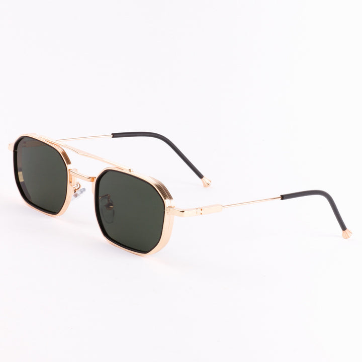 Damen Sonnenbrille mit elegantem, geometrischem Design und hochwertigen Gläsern Karnz