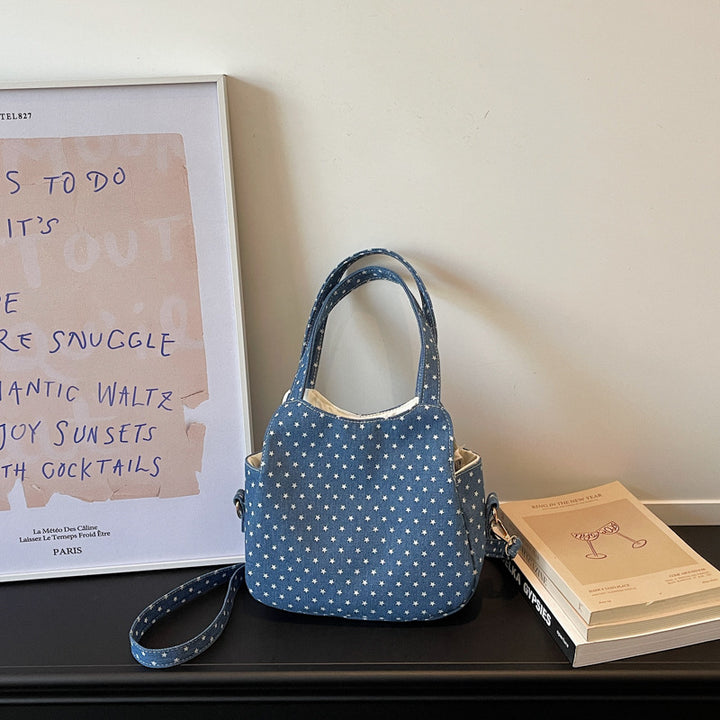 WoVersatile Sternmuster Mini Schultertasche Karnz