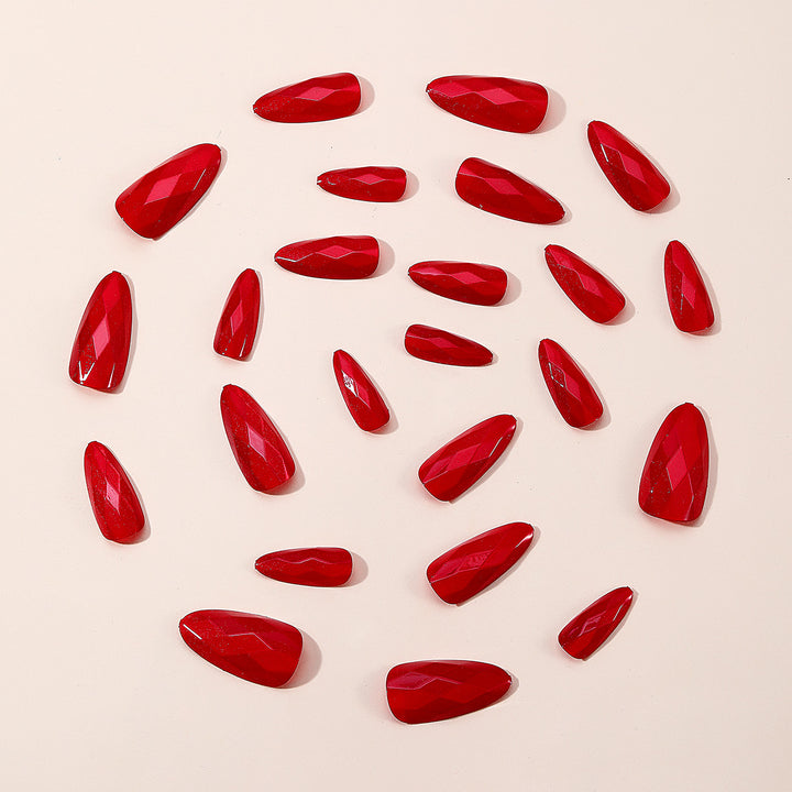 Glamouröse Stiletto-Nagelkunst-Erweiterungen Karnz