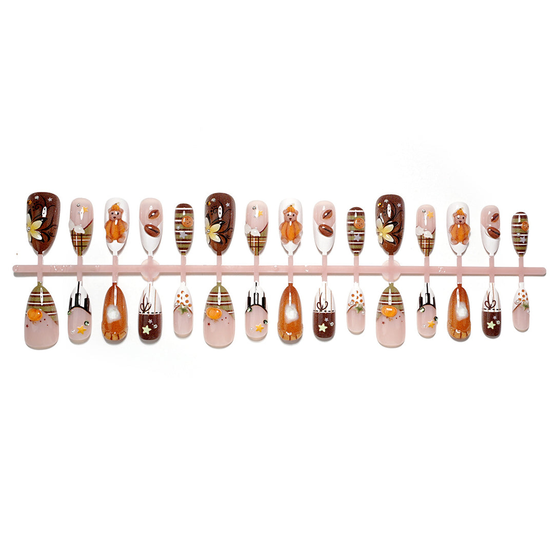 Thematische verspielte Nagelkunst Set