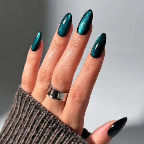 Hochglanz Stiletto Press-On Nagelset mit elegantem Finish Karnz