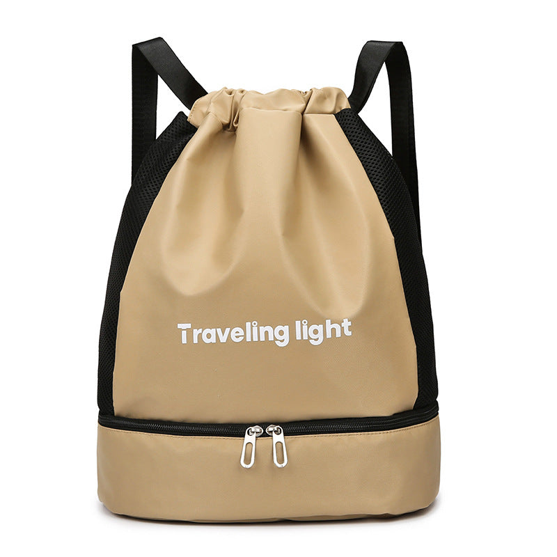 Lässiger Kordelzug-Rucksack Karnz
