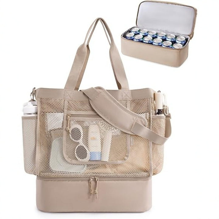 Geräumige und Funktionale Kühltasche mit Abnehmbaren Fächern Karnz
