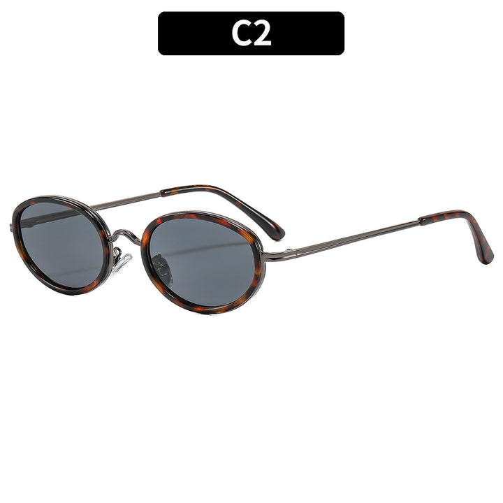 Schicke ovale Rahmen Sonnenbrille 1787664033