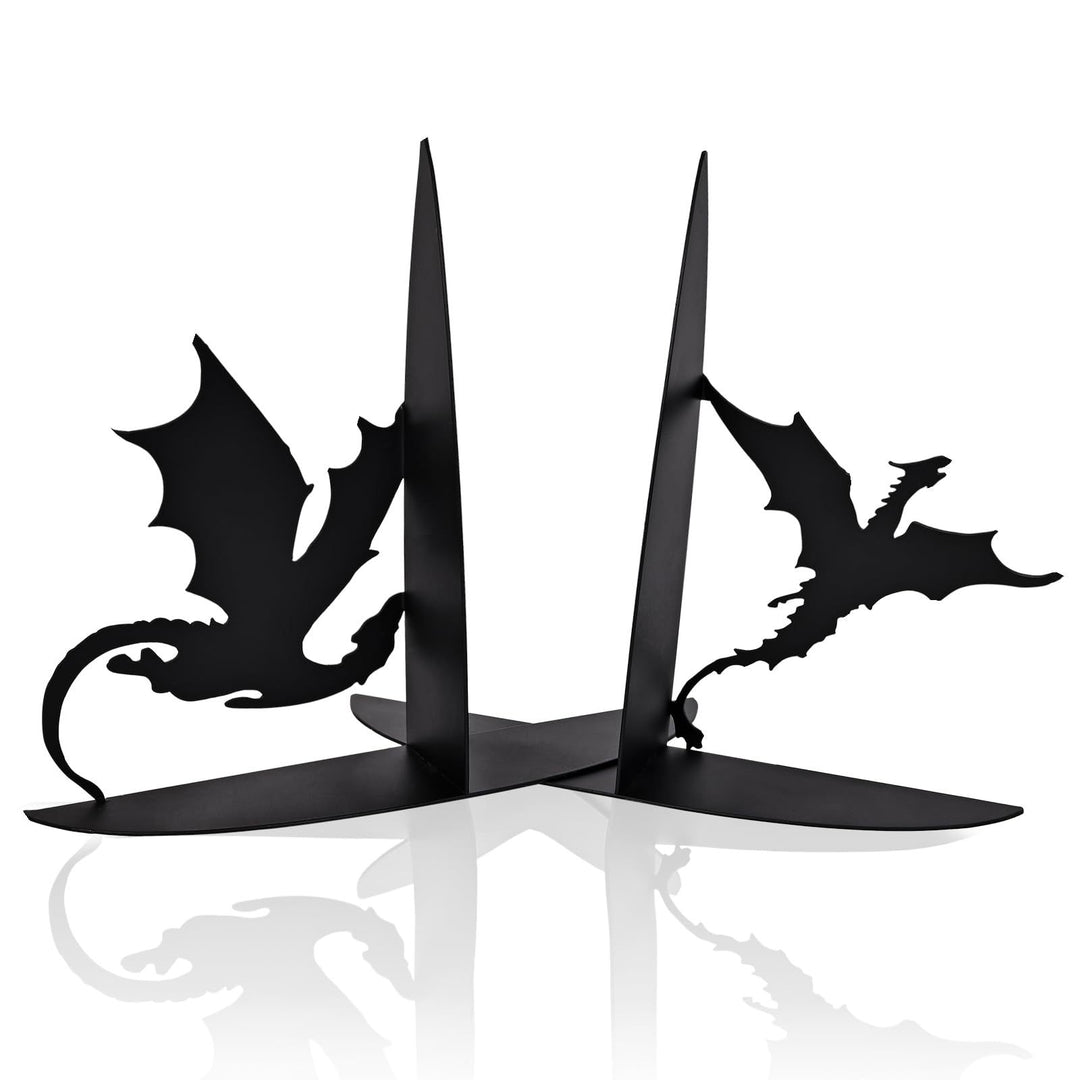 Dekorative Drachen Buchstützen
