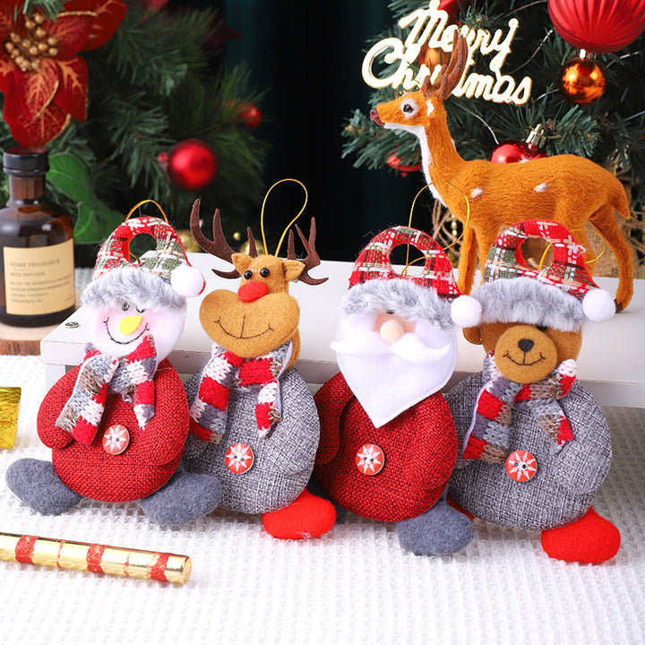 Dekorativer Weihnachtsrentier Anhänger Karnz