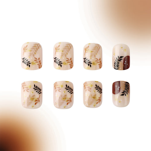 Künstlerisches Press-On Nail Art Set Karnz