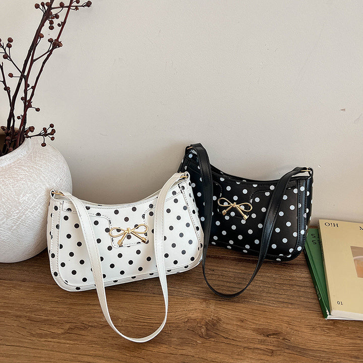 WoPolka Dot Muster Hobo Handtasche Karnz