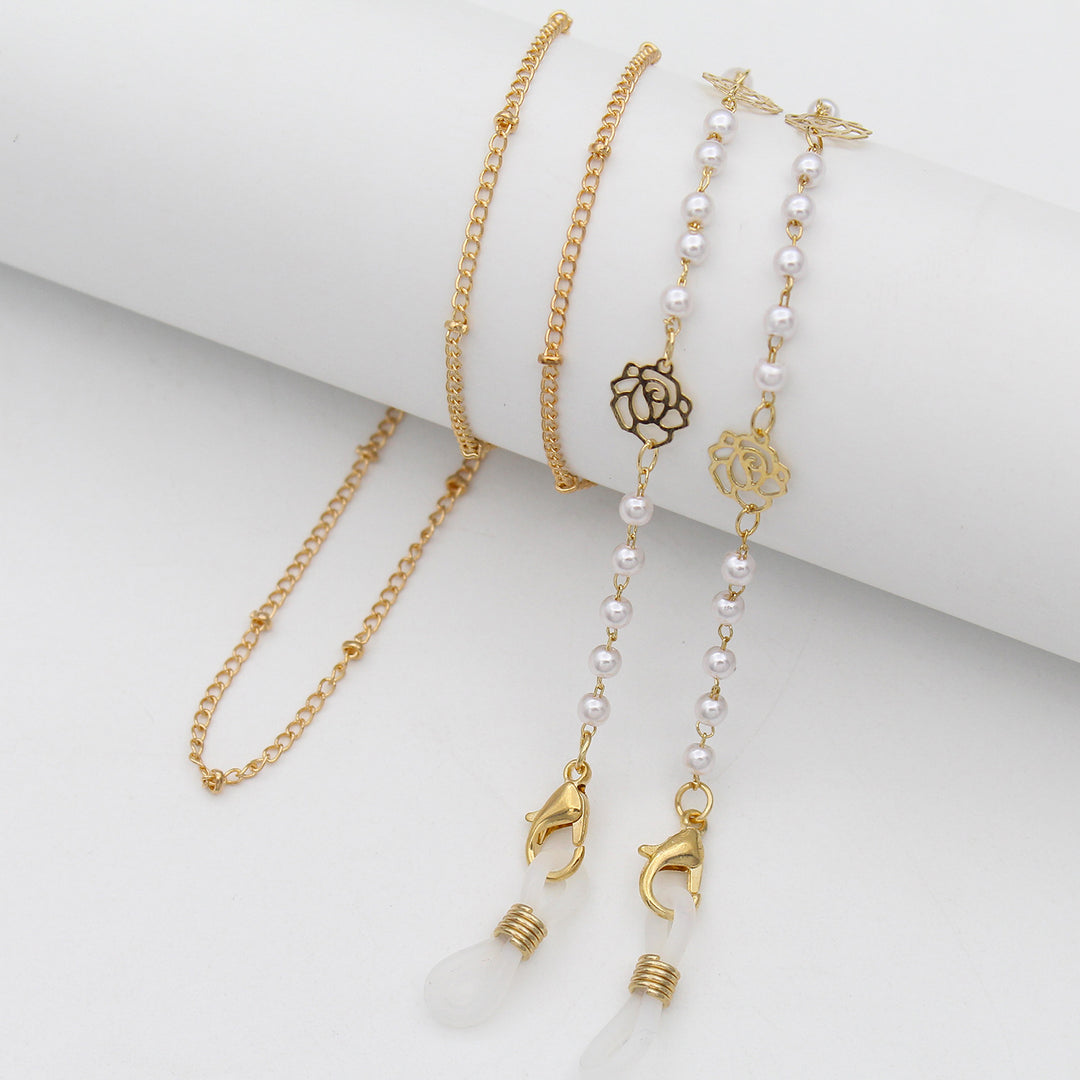 Schichtige Goldkette Armband Karnz