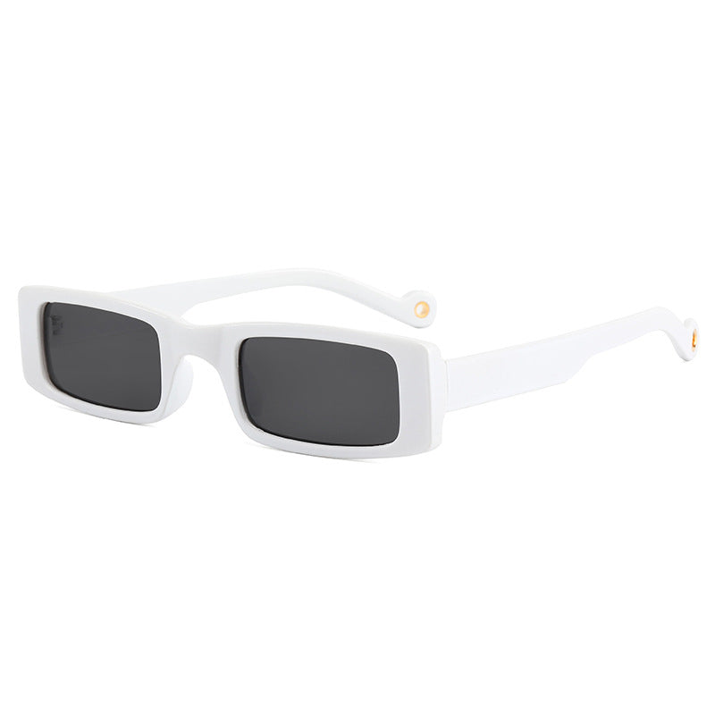 Damen Rechteckige Modetrend Sonnenbrille Karnz
