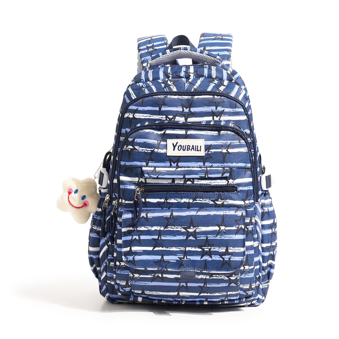 Spaß Schulrucksack mit Sternenmuster Karnz