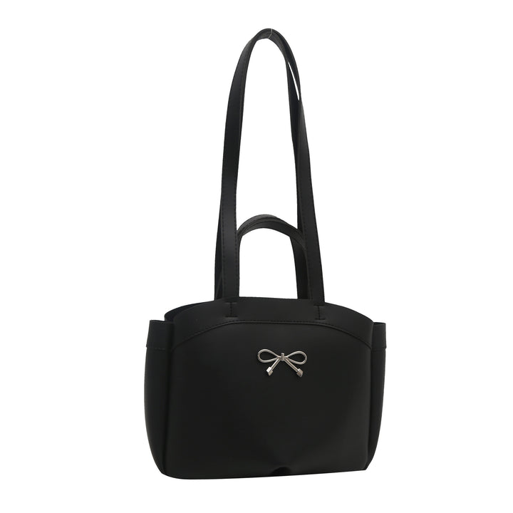 Elegante Bogen-Akzent Handheld Tote Bag Karnz