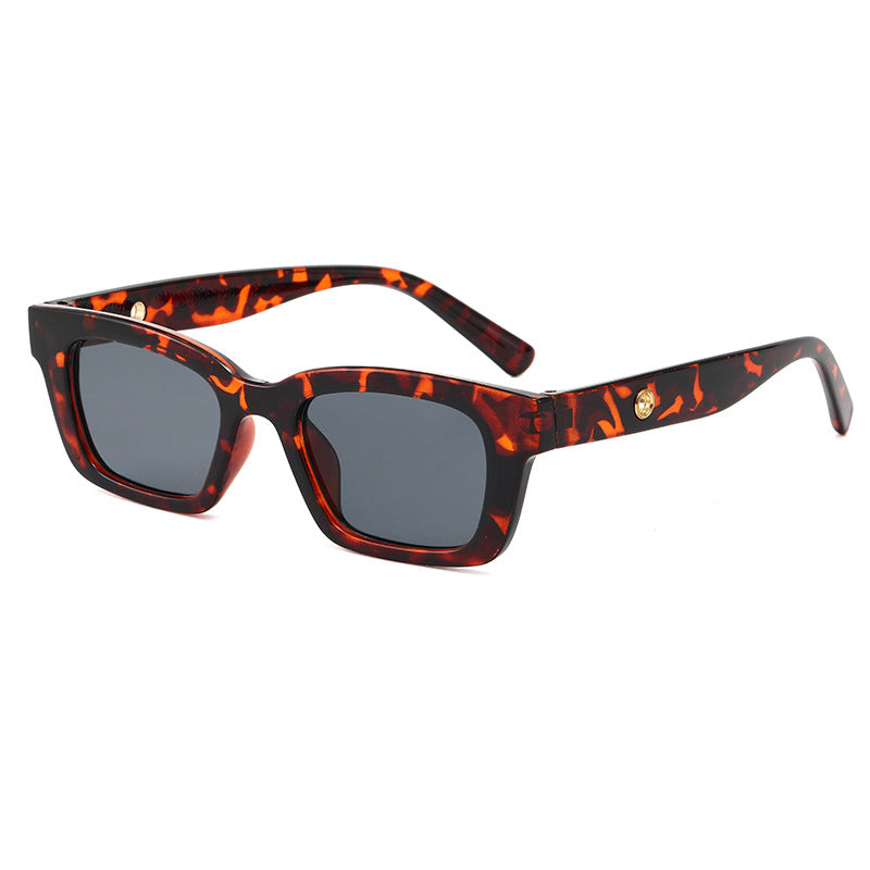 Damen Modische Sonnenbrille im trendigen Schildpatt-Design Karnz