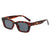 Damen Modische Sonnenbrille im trendigen Schildpatt-Design Karnz