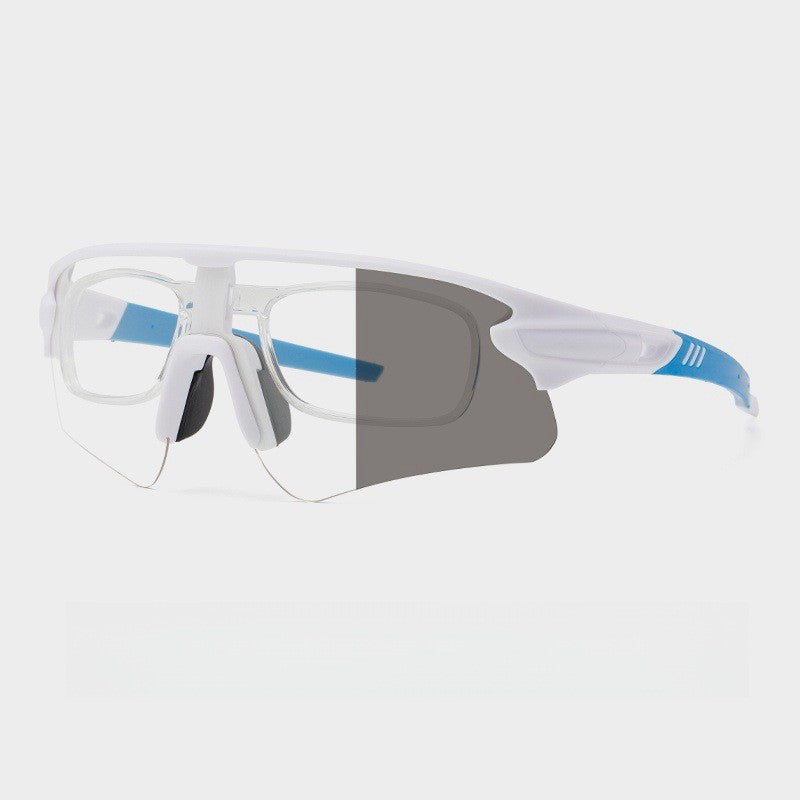 Unisex Sportliche Hochleistungs-Sonnenbrille mit aerodynamischem Design und verstellbarem Nasenpad Karnz