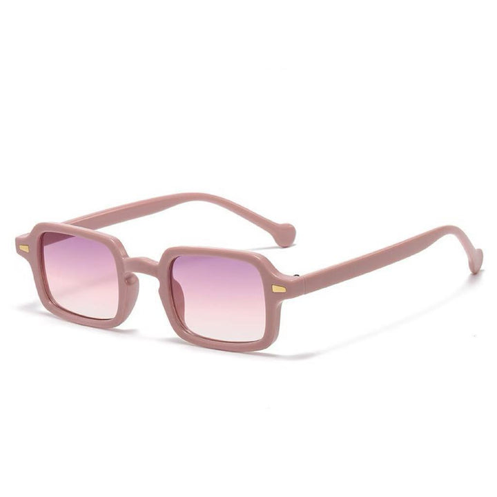 Vintage Inspirierte Quadratrahmen Sonnenbrille Karnz