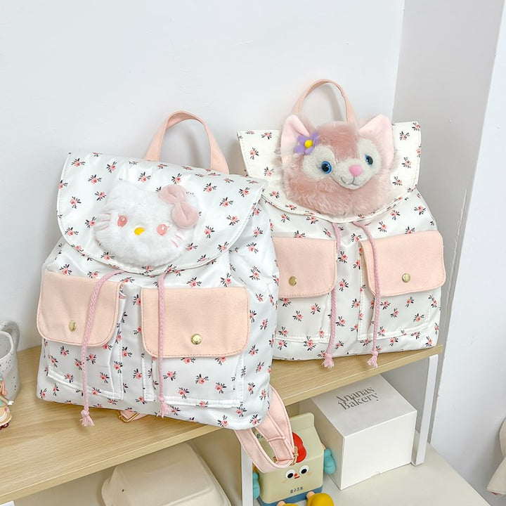 Plüsch Rucksack mit Verspieltem Tiermotiv Karnz