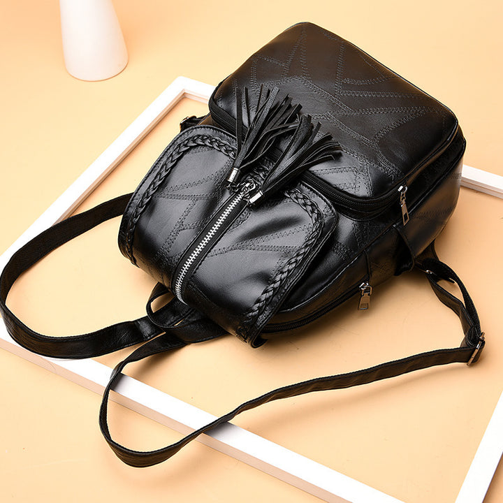 Stylische Texturierte Rucksack Karnz